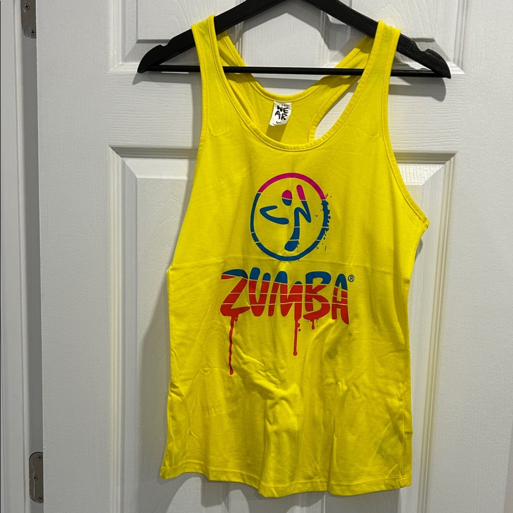 ZUMBA SALE! Yellow Tank Top